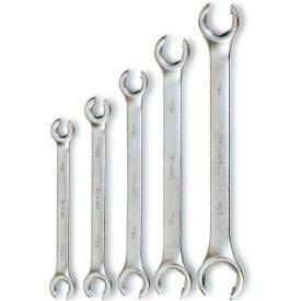 Williams® 5 Piece Double Head Flare Nut Wrench Set Chrome JHW11692