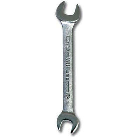 Williams® Double Head Open End Wrench 10mm x 11mm Opening Size Chrome JHWEWM-1011