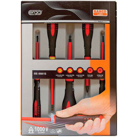Bahco® 5 Piece Insulated Ergo™ Screwdriver Set BAHBE9881S