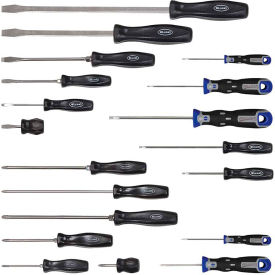 Williams® 19 Piece Endurogrip™ & SuperTorque™ Premium Mixed Screwdriver Set JHW100P-19MD