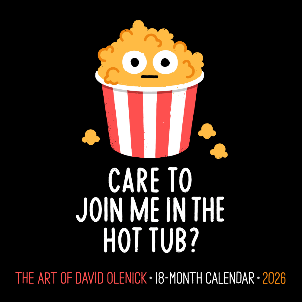 2026 Willow Creek Press Monthly Mini Wall Calendar, 7in x 7in, The Art of David Olenick, January To December, 53782 MPN:53782