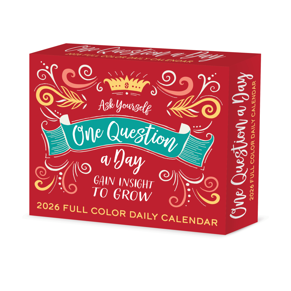 2026 Willow Creek Press Page-A-Day Daily Desk Calendar, 6-1/4in x 5-1/2in, One Question A Day, January To December, 54369 MPN:54369
