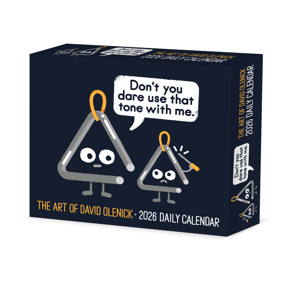 2026 Willow Creek Press Page-A-Day Daily Desk Calendar, 6-1/4in x 5-1/2in, The Art of David Olenick, January To December, 54444 MPN:54444