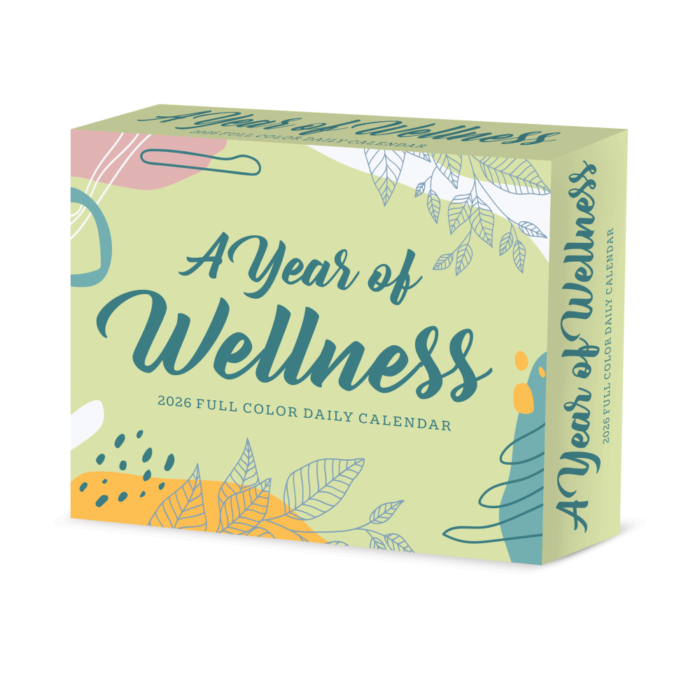 2026 Willow Creek Press Page-A-Day Daily Desk Calendar, 6-1/4in x 5-1/2in, A Year of Wellness, January To December, 55243 MPN:55243