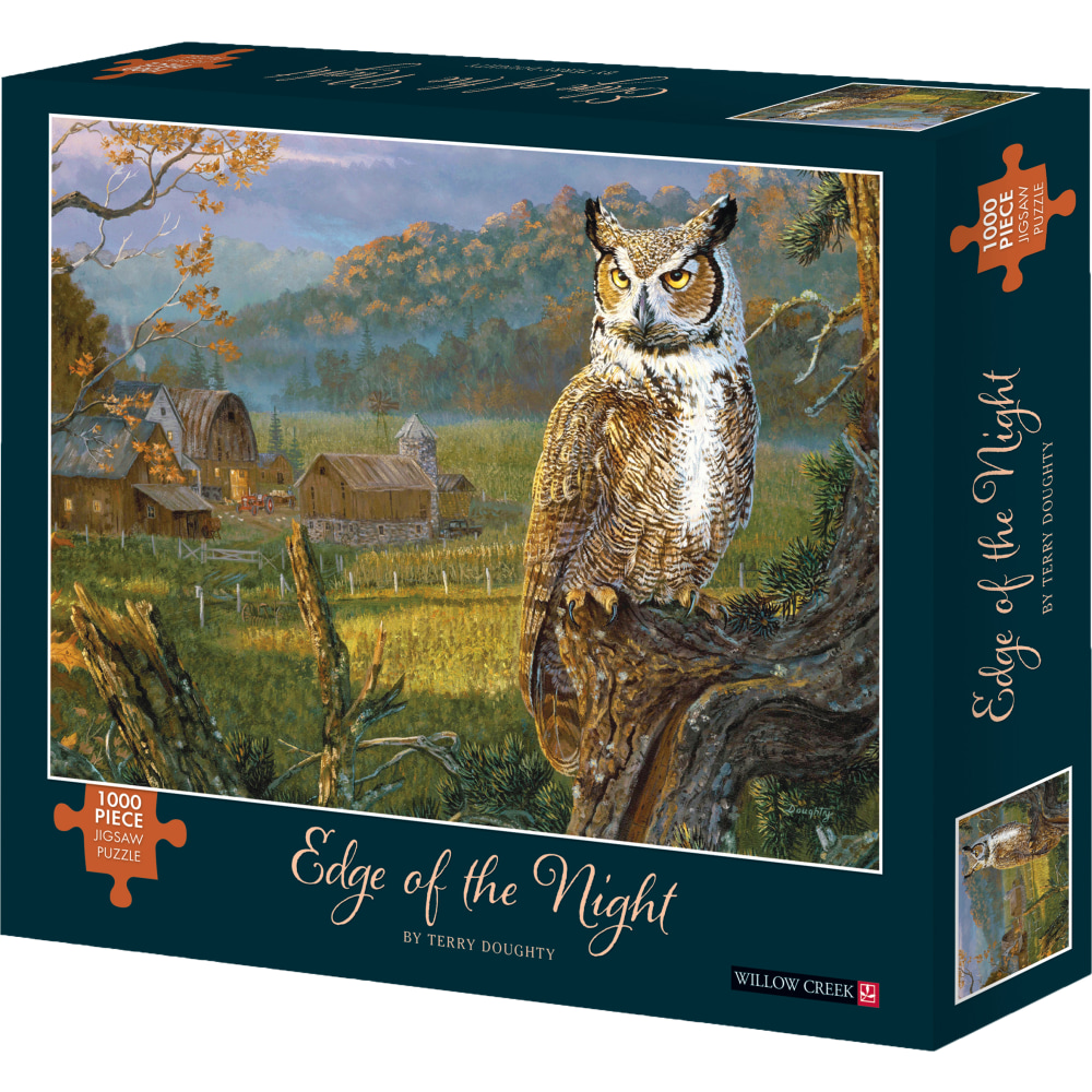 Willow Creek Press 1, 000-Piece Puzzle, Edge of the Night MPN:48796