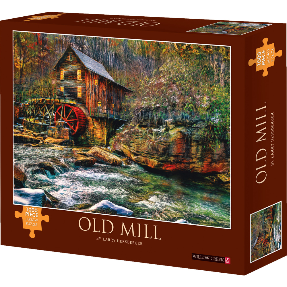 Willow Creek Press 1, 000-Piece Puzzle, Old Mill MPN:48802