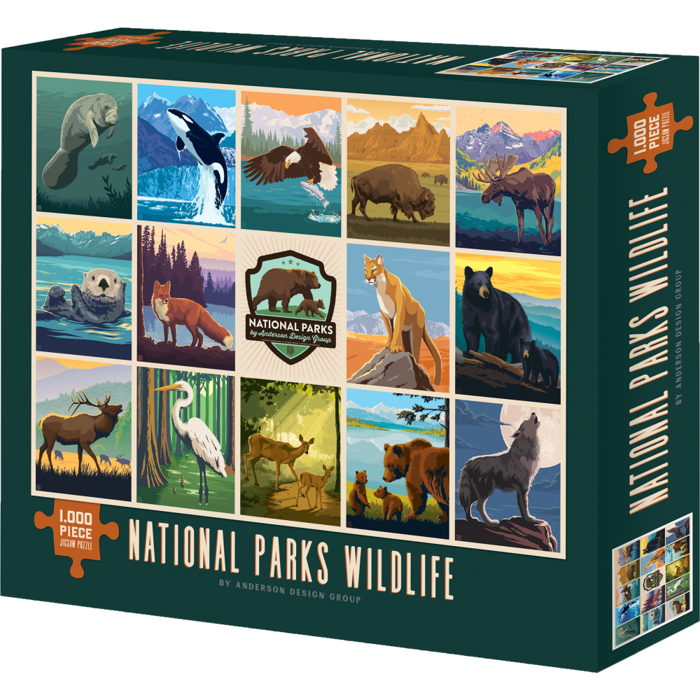 Willow Creek Press 1, 000-Piece Puzzle, National Parks MPN:49151