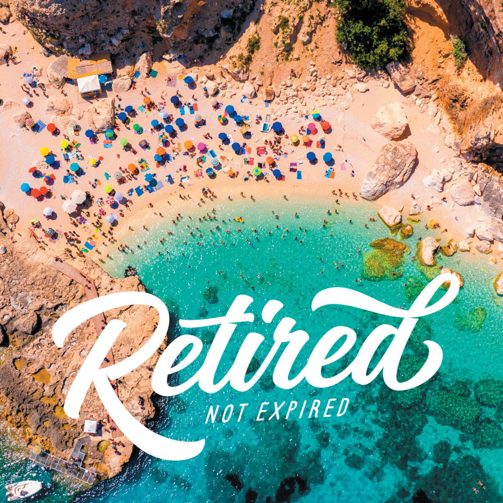 Retired Not Expired - picture book (hardback) MPN:49625