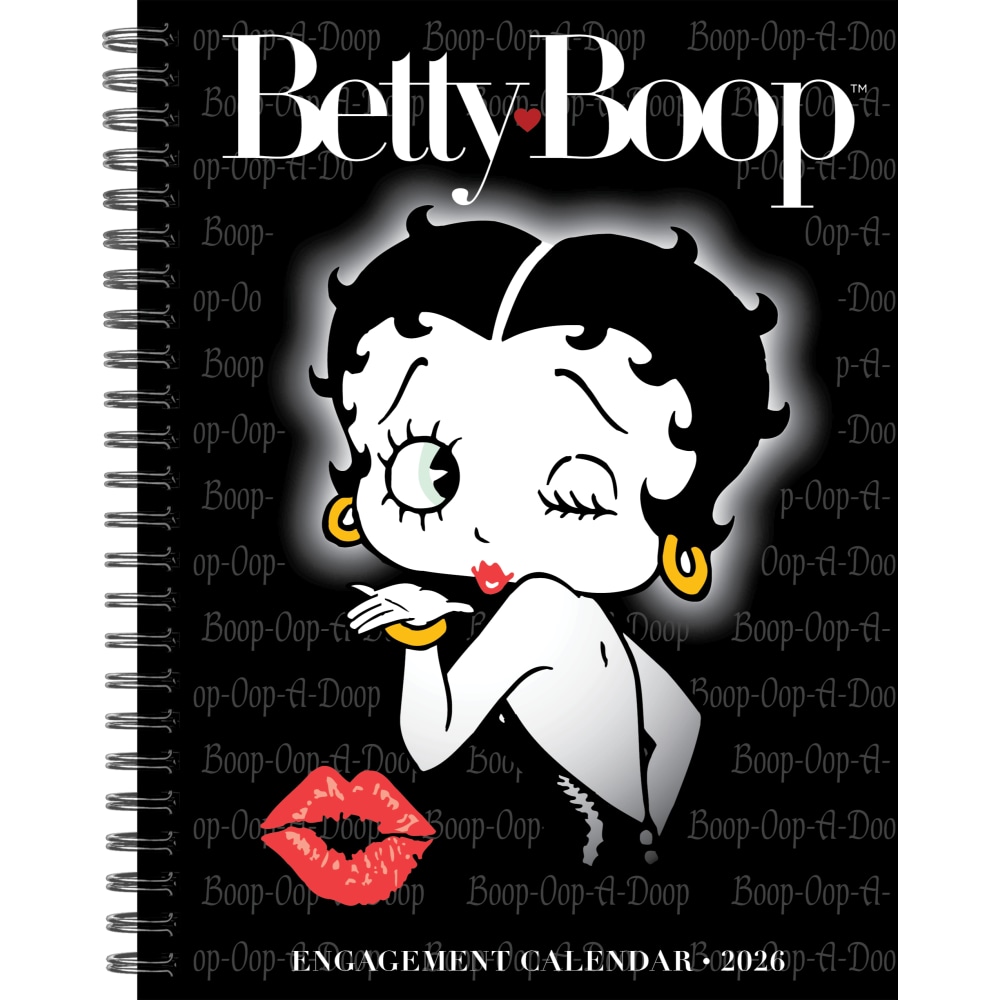 2026 Willow Creek Press Weekly Engagement Calendar, 6-1/2in x 8-1/2in, Betty Boop, January To December, 54581 MPN:54581