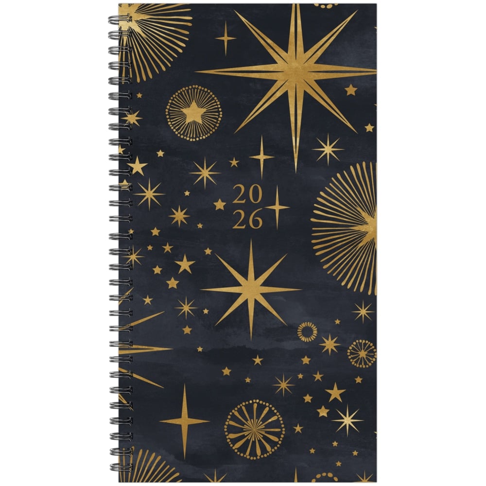 2026 Willow Creek Press Weekly/Monthly Spiral Pocket Planner, 3-1/2in x 6-1/2in, Celestial, January To December, 57322 MPN:57322