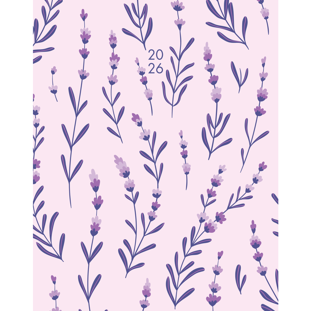 2026 Willow Creek Press Monthly Booklet Planner, 7-1/2in x 9-1/2in, Modern Floral, January To December, 58534 MPN:58534