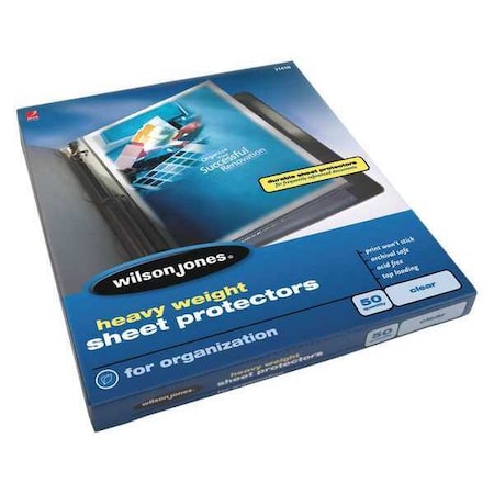 Sheet Protector, Heavy Weight, PK50 MPN:W21410
