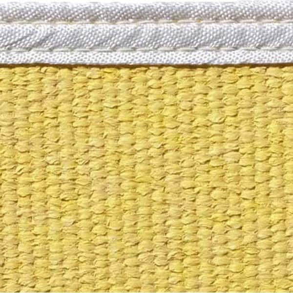 Welding Blankets, Curtains & Rolls; Type: Welding Blanket; Blanket Type: Welding Blanket; Material: Fiberglass; Grommet Location: Side Grommets; Width (Feet): 6.00; Material Weight (oz/sq. yd.): 23; Color: Yellow; Grommet: Yes; MPN:36293