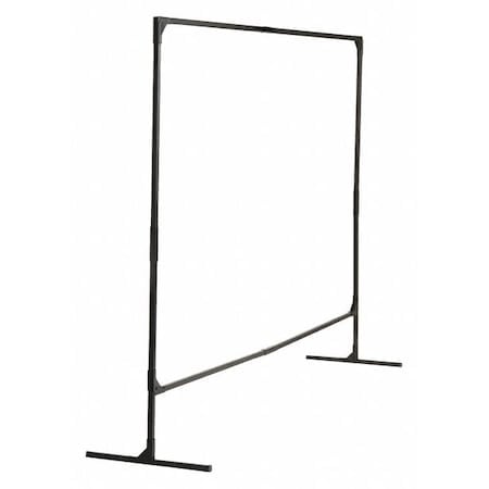 SturDScreen Frame 6 x 8 Single Panel T Leg BLK Weld Curtain MPN:36338