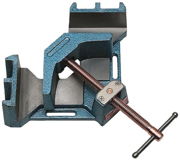 Angle & Corner Clamps, Angle Type: Fixed , Number of Axes: 2 , Maximum Capacity (Inch): 2-3/4 , Maximum Clamping Angle: 90.00 , Minimum Clamping Angle: 90.00  MPN:44324