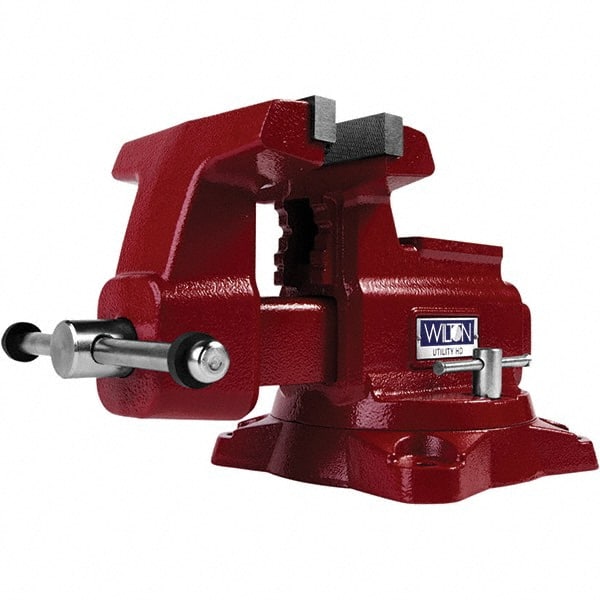 Bench & Pipe Combination Vise: 6-1/4
