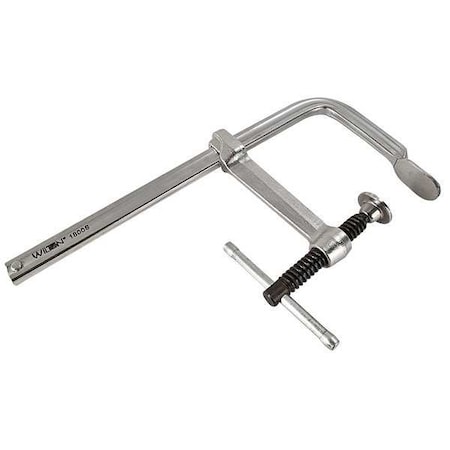 12 in Bar Clamp, Steel Handle and 5 1/2 in Throat Depth MPN:1800S-12
