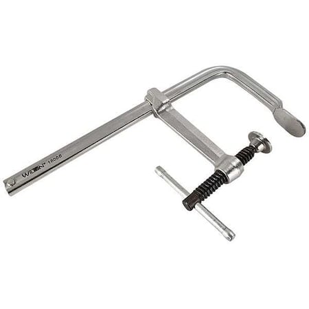 18 in Bar Clamp, Steel Handle and 4 3/4 in Throat Depth MPN:1800S-18