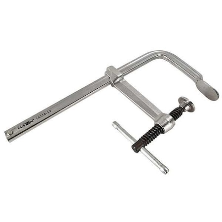 8 in Bar Clamp, Steel Handle and 4 3/4 in Throat Depth MPN:1800S-8