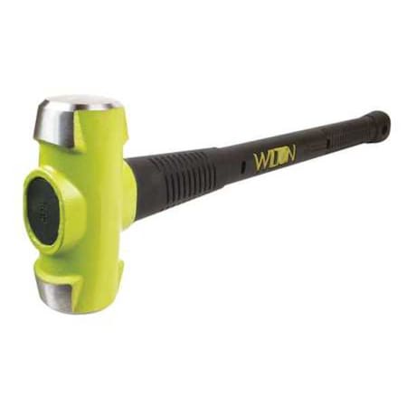 Sledge Hammer, 10 lb., 38 In, Rubber/Steel MPN:21036