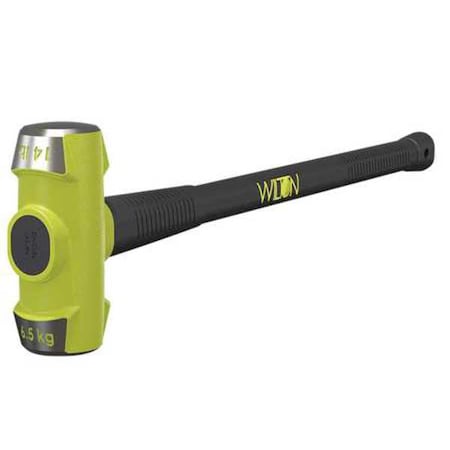 Sledge Hammer, 14 lb., 32 In, Rubber/Steel MPN:21430