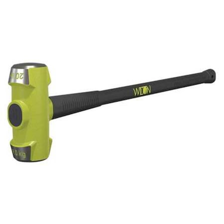 Sledge Hammer, 20 lb., 36 In, Rubber/Steel MPN:22036