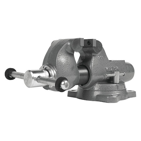 Machinist's Vise, Serrated Jaw, 6 11/16