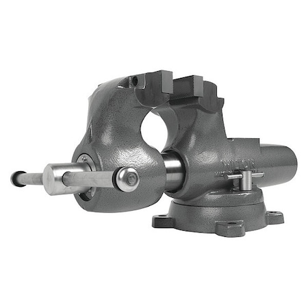 Machinist's Vise, Serrated Jaw, 15 1/2