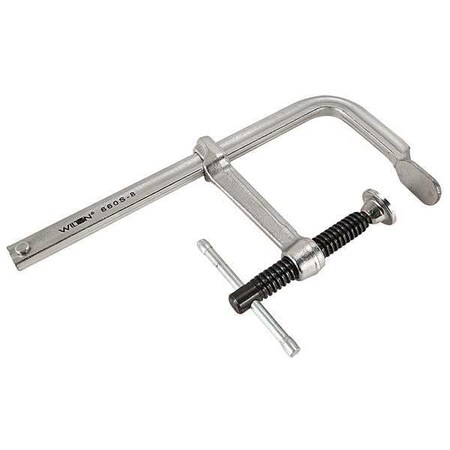 8 in Bar Clamp, Steel Handle and 4 in Throat Depth MPN:660S-8