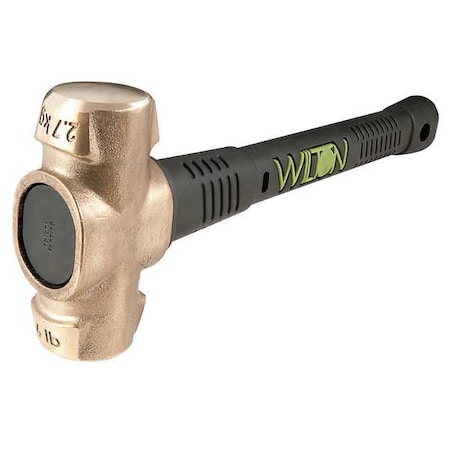 Sledge Hammer, 6 lb., 16 In, Rubber/Steel MPN:90616