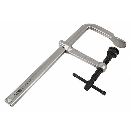 8 in Bar Clamp, Drop Forged Steel Handle and 5 1/2 in Throat Depth MPN:GSM20