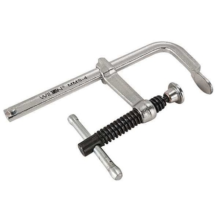 4 in Bar Clamp, Steel Handle and 2 1/4 in Throat Depth MPN:MMS-4