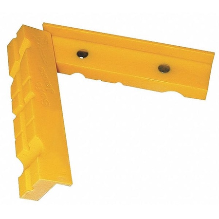 Vise Jaw, Poly, 5-1/2 in, For Vises, PK2 MPN:21111