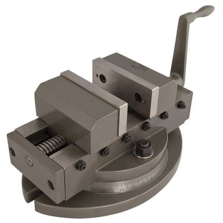 Milling Machine Vise, 1-1/2 D, 4 in Open MPN:11713