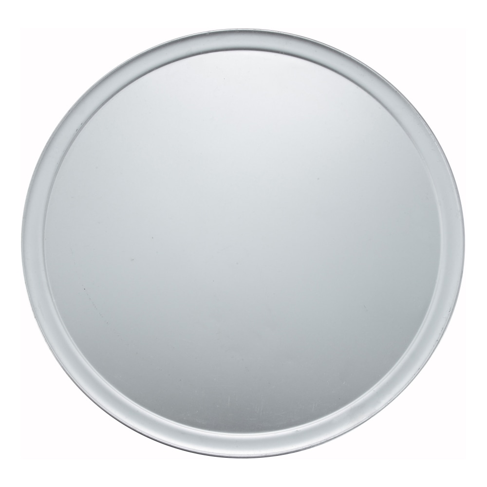 Winco Aluminum Wide-Rim Pizza Pan, 18in, Silver MPN:APZT-18