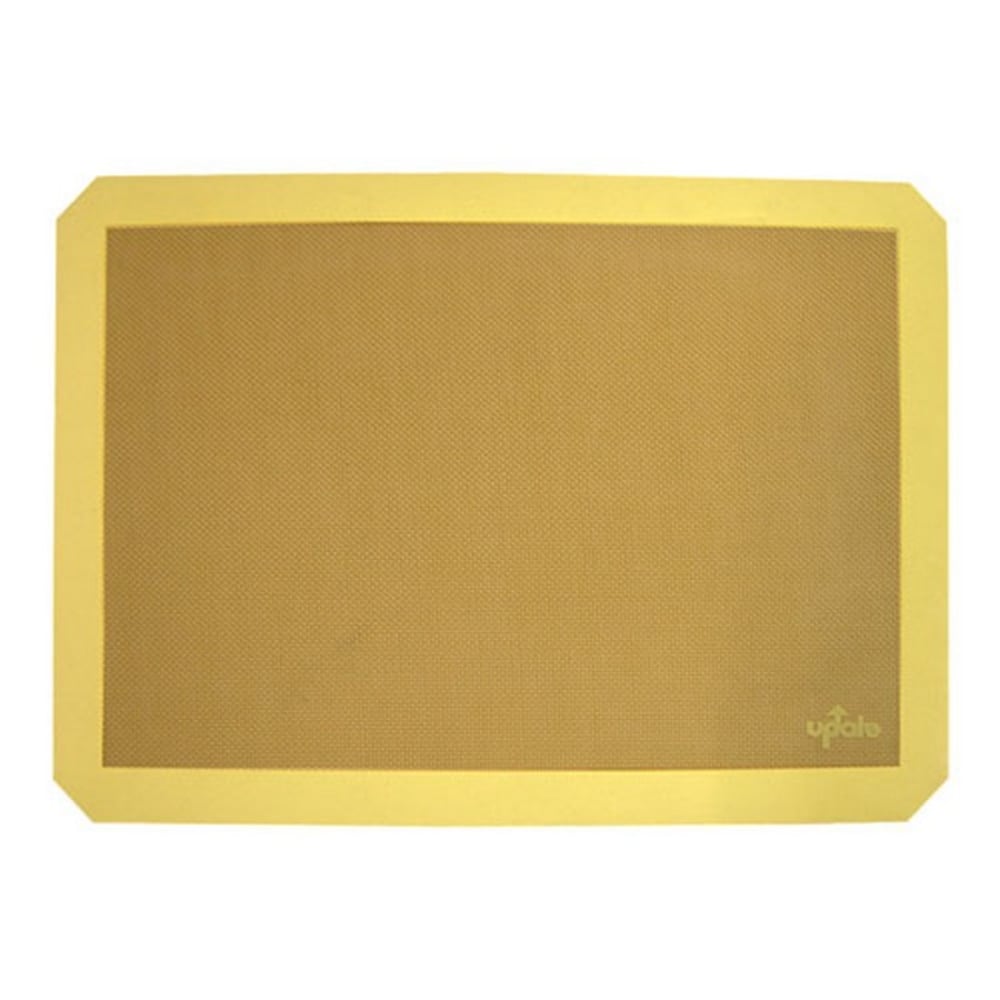 Winco Full-Size Silicone Baking Mat, 24-1/2in x 16-1/2in, Yellow MPN:SBS-24