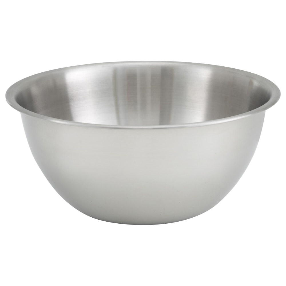 Winco 5-Quart Heavy-Duty Mixing Bowl, Silver MPN:MXBH-500