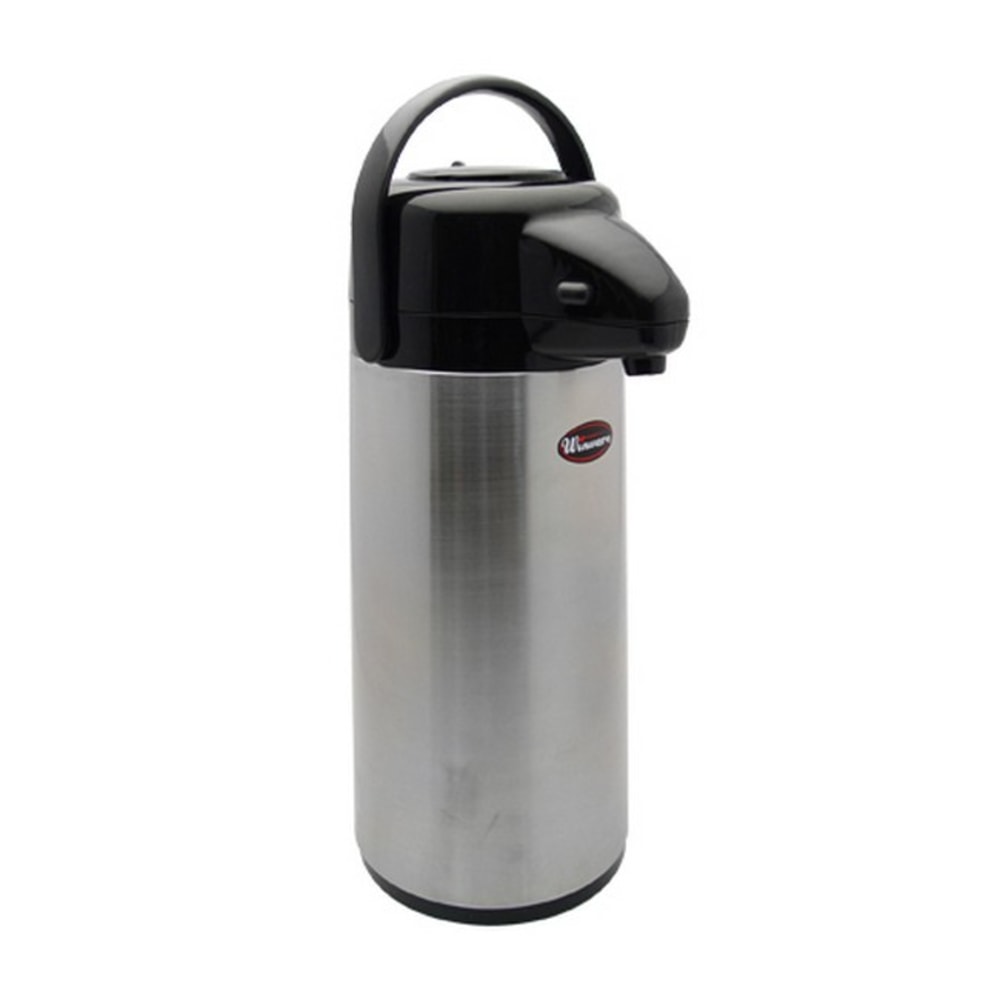 Winco Glass-Lined Push-Button Airpot, 2.2 L MPN:AP-522