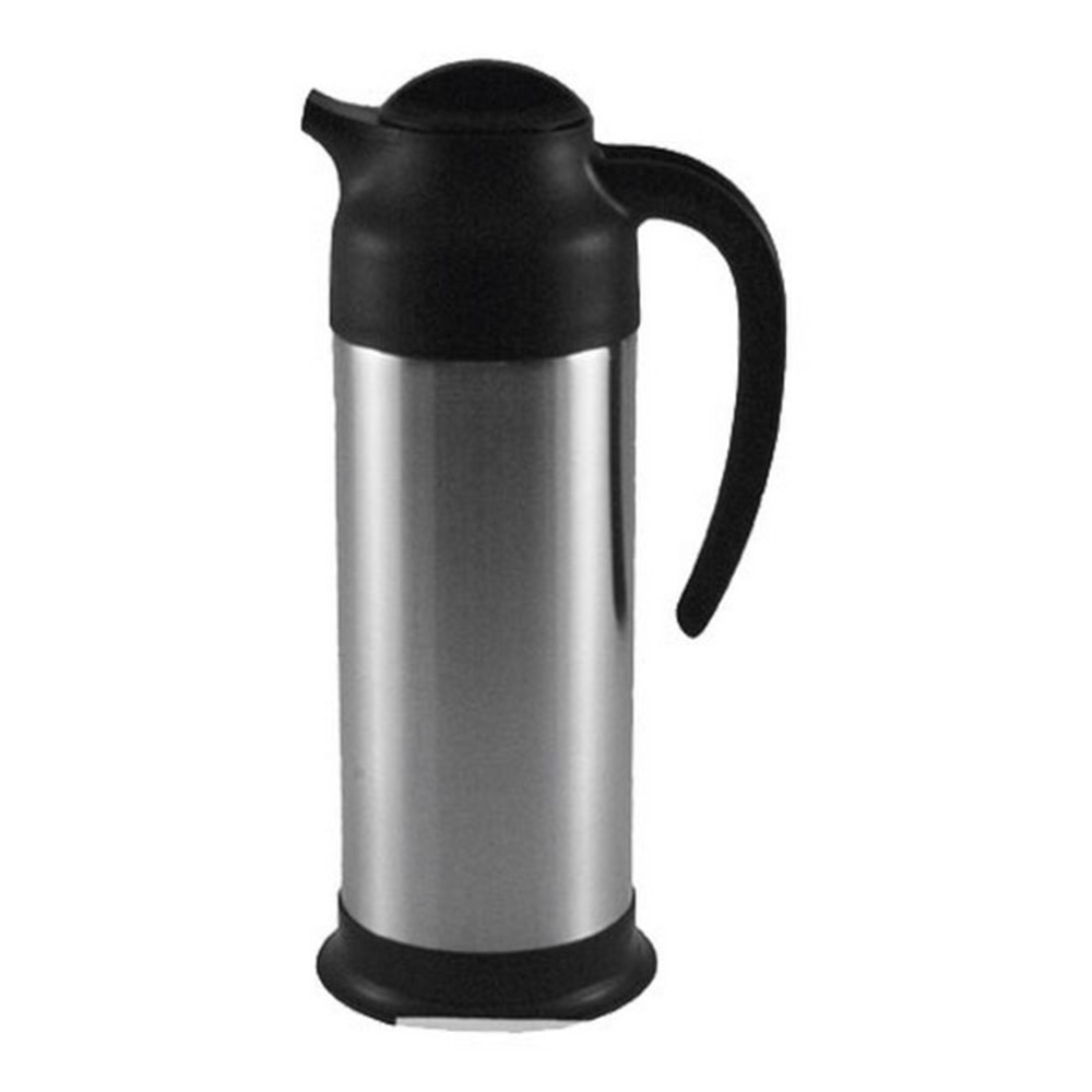 Winco Vacuum Insulated Coffee or Cream Server, 33 oz, Silver MPN:VSS-33