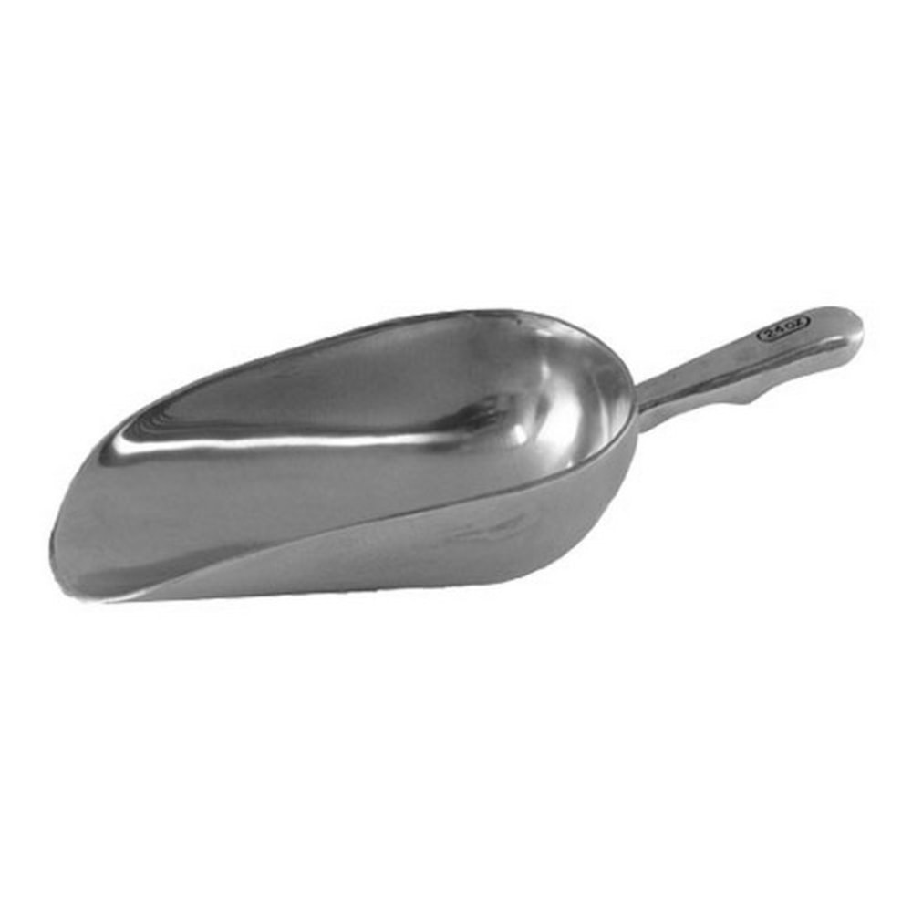 Winco Aluminum Ice Scoop, 24 Oz, Silver MPN:AS-24