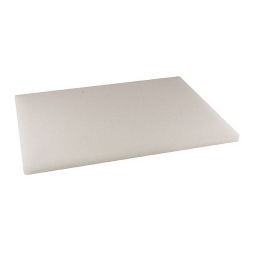 Winco Polyethylene Cutting Board, 3/4inH x 18inW x 24inD, White MPN:CBH-1824