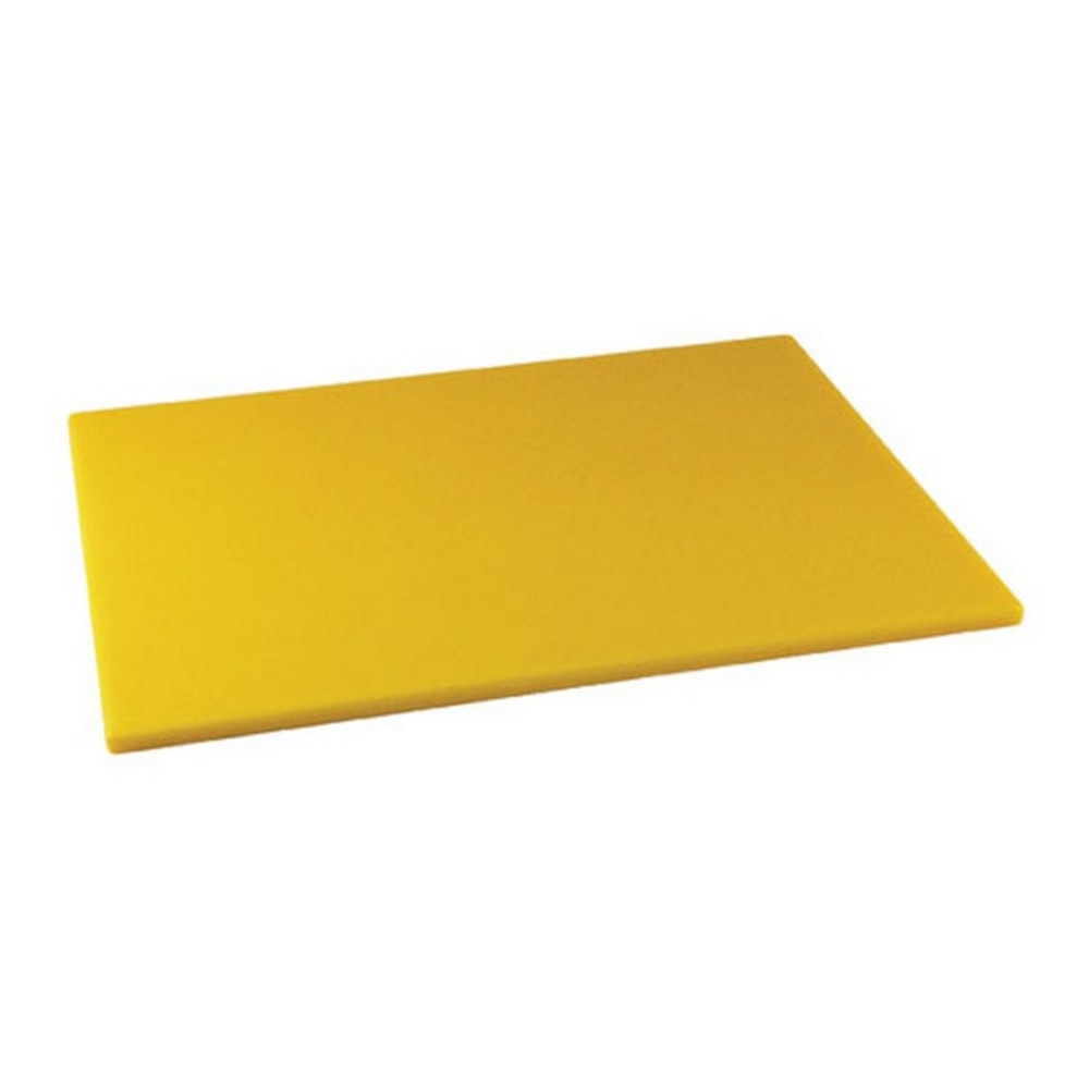 Winco Polyethylene Cutting Board, 1/2inH x 15inW x 20inD, Yellow MPN:CBYL-1520