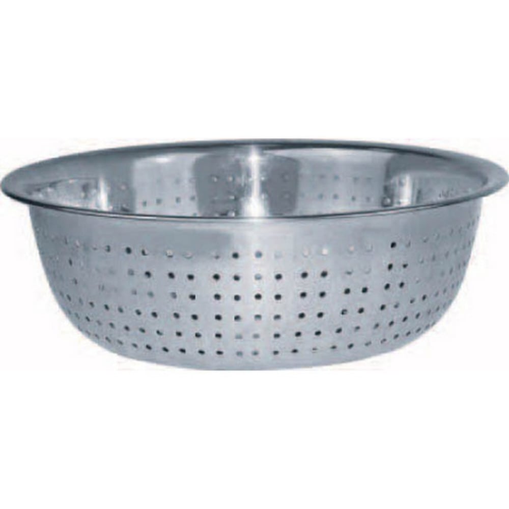 Winco Stainless-Steel Colander, 15in, Silver MPN:CCOD-15S