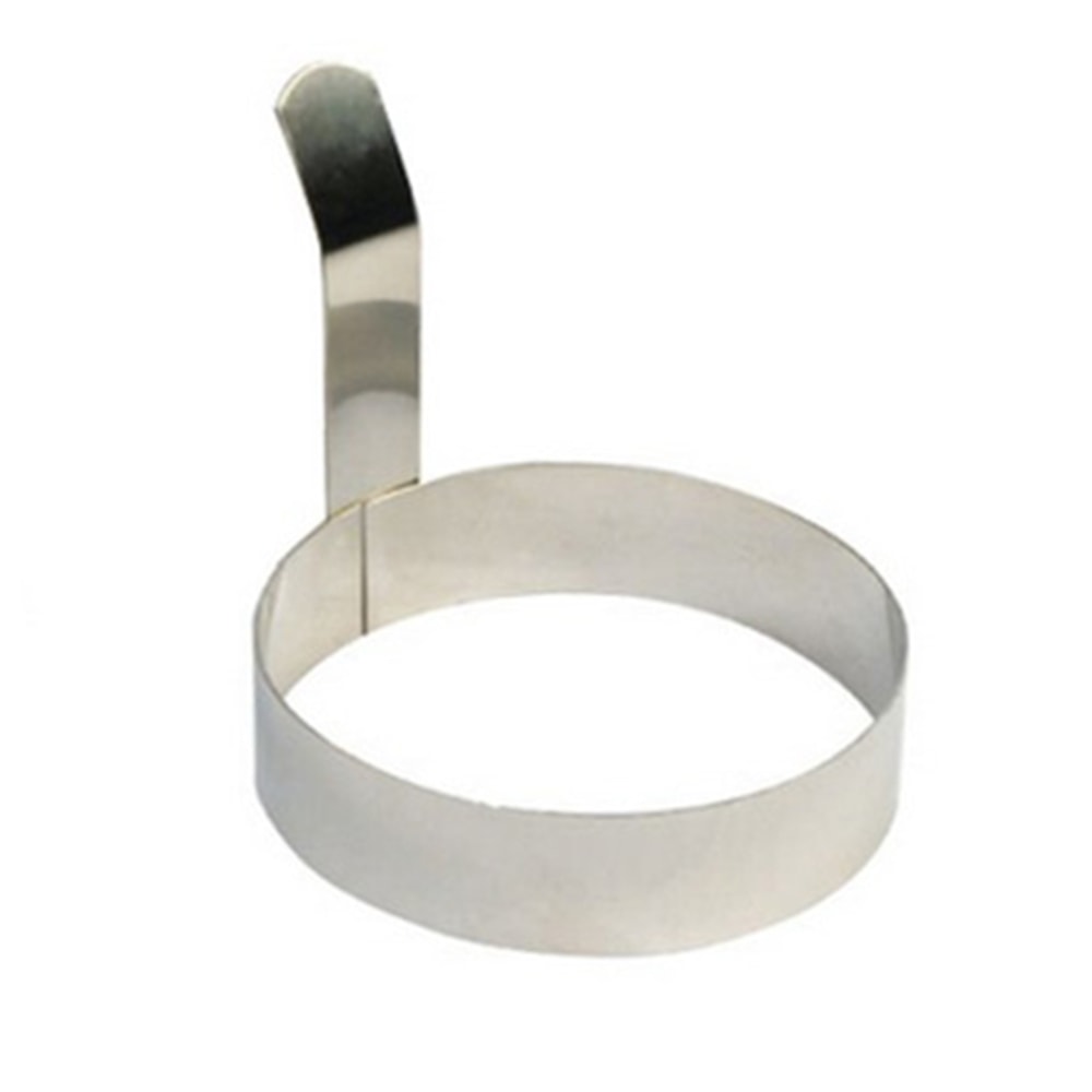 Winco Stainless-Steel Egg Ring, 4in, Silver MPN:EGR-4