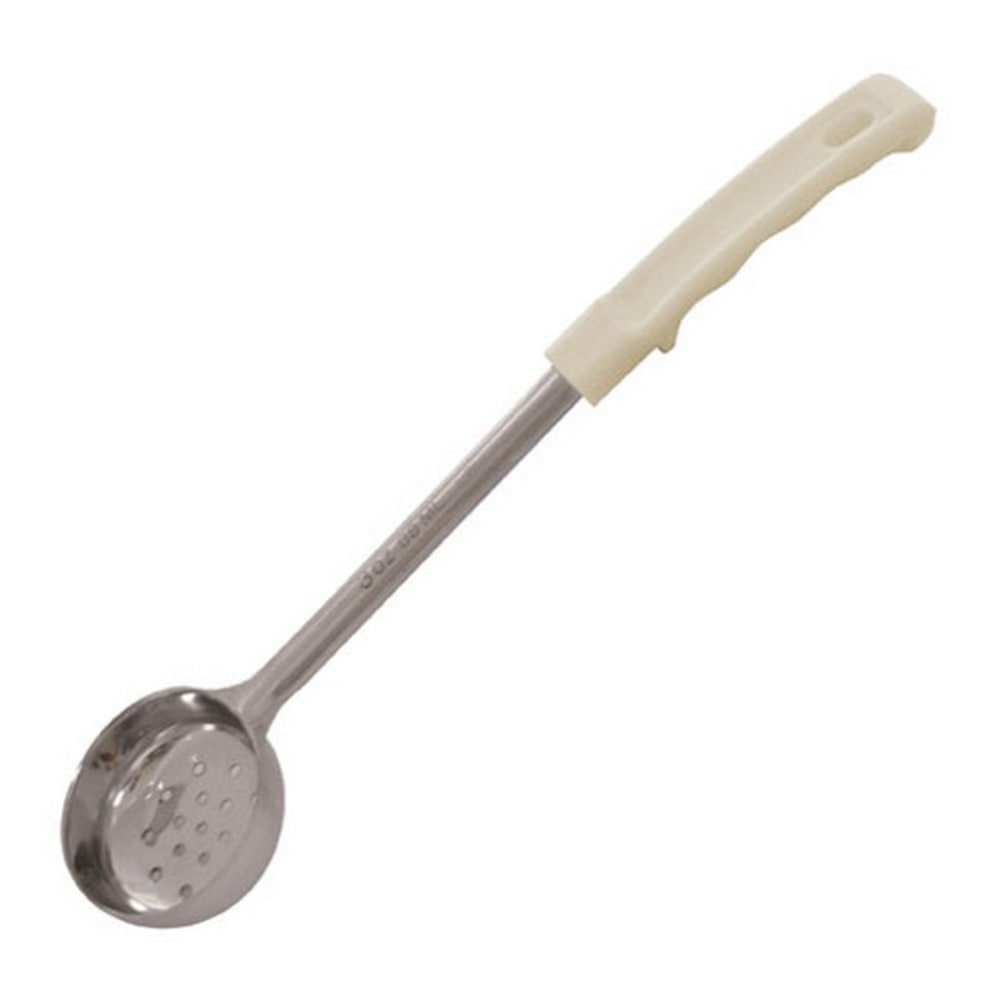 Winco Perforated Portion Spoon, 3 Oz, Beige MPN:FPP-3