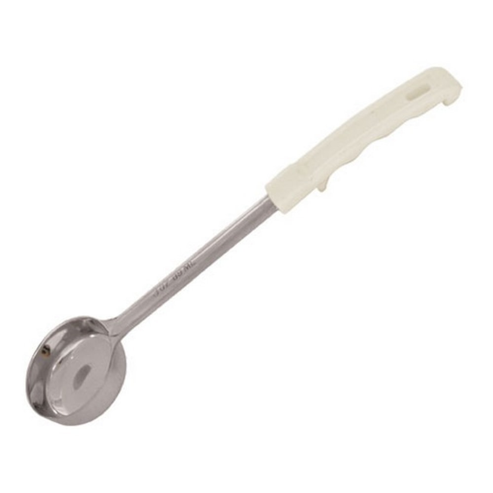 Winco Solid Portion Spoon, 3 Oz, Beige MPN:FPS-3