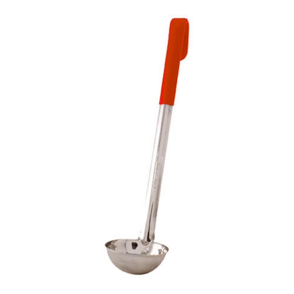Winco Stainless-Steel Ladle, 2 Oz, Red MPN:LDC-2