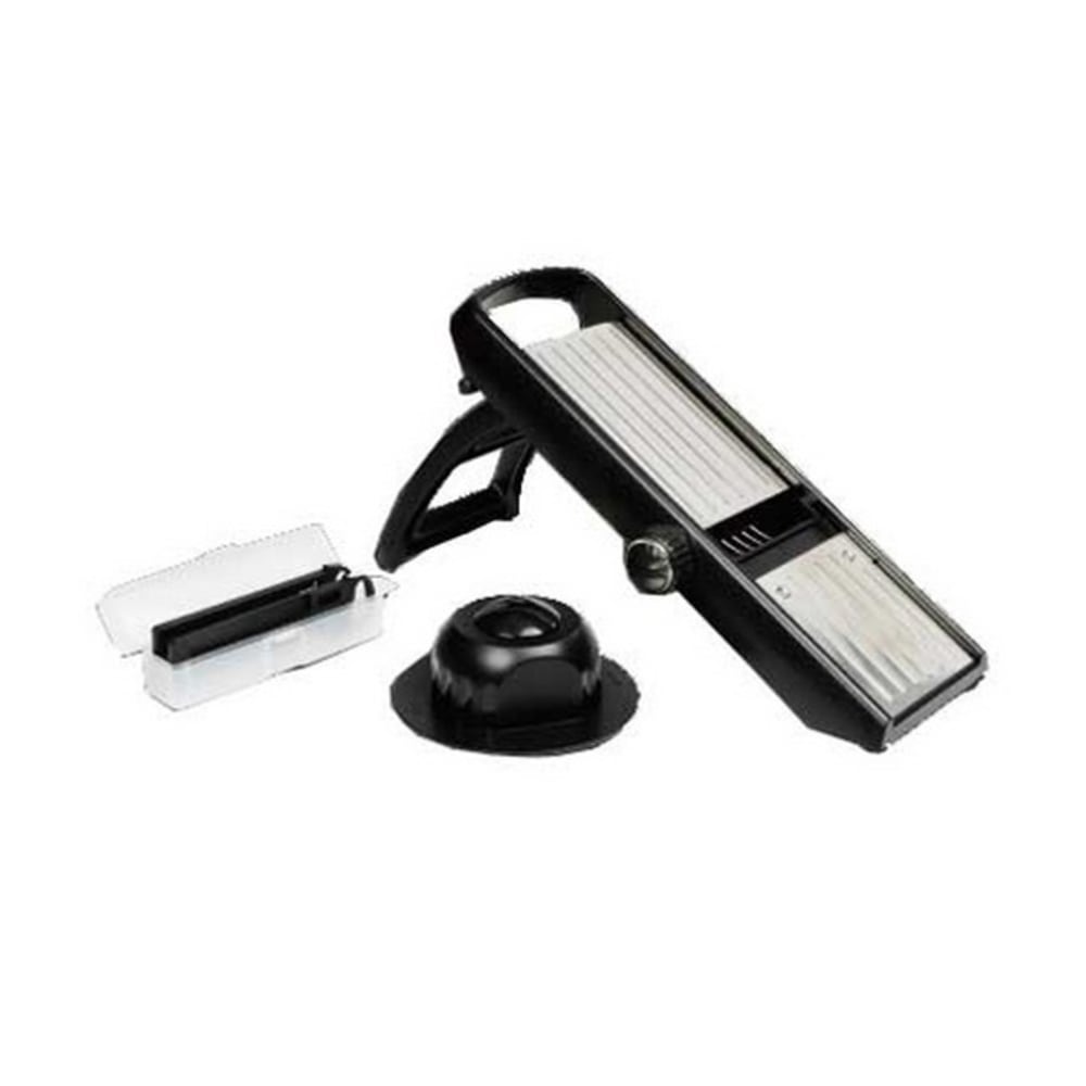 Winco Plastic Mandoline, 14-3/4in x 5-1/2in, Black MPN:MDL-4P