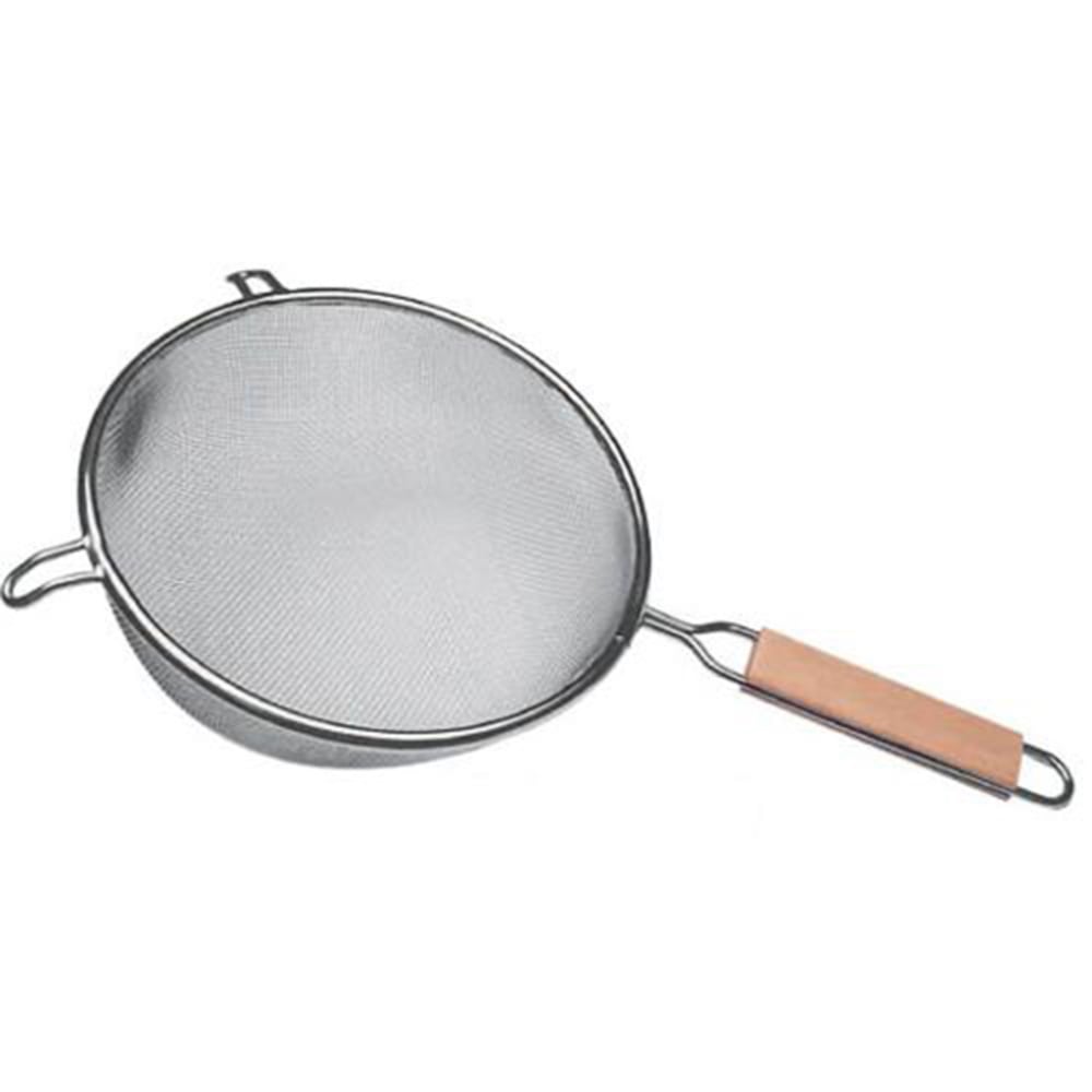 Winco Handheld Strainer, 8in, Silver MPN:MS3A-8S