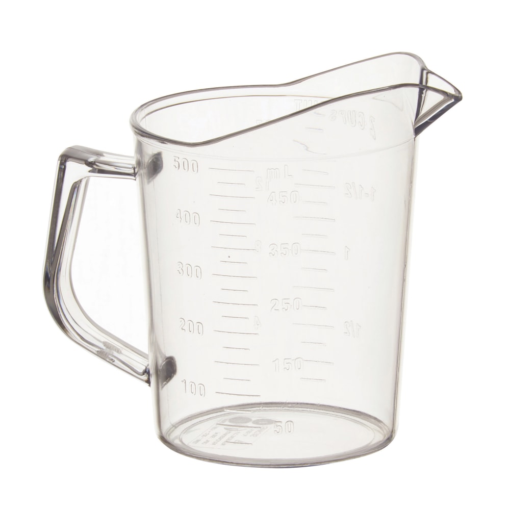 Winco Polycarbonate Measuring Cup, 16 Oz, Clear MPN:PMU-50